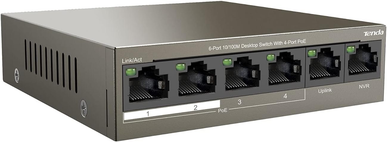 Switch Tenda TEF1106P 4 port PoE